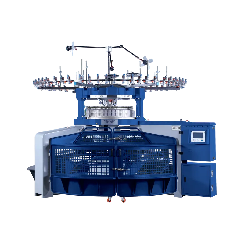 Double Jersey Open-Width Knitting Machine
